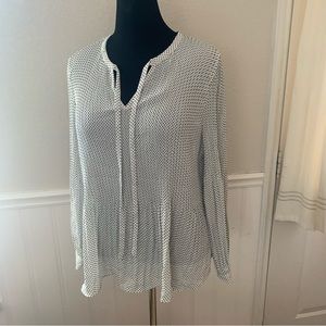 Adrianna Papell loose tunic top shirt blouse